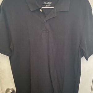 2 Boy’s Black Polo Shirts